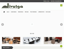 Tablet Screenshot of divulgamoveis.com.br